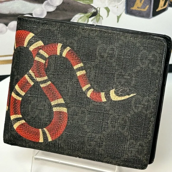 GUCCI GG King Snake Bifold Wallet 😍🔥 - Picture 12 of 17
